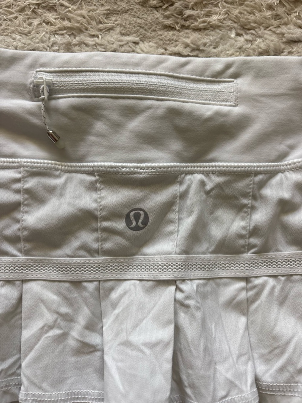lululemon athletica Pace Setter Skirt - White - Picture 5 of 12